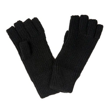 Polsmofjes gebreid zwart