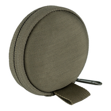 Rond verstevigd hoesje 8 cm groen