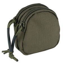 Riemtasje met twee vakjes 9 cm groen