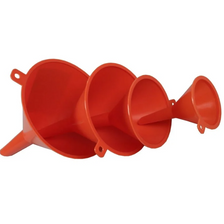 Trechterset 4-delig oranje