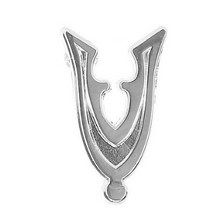 Embleem Veteranen zilverkleurig