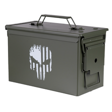 Munitiekist .50 Punish Skull groen