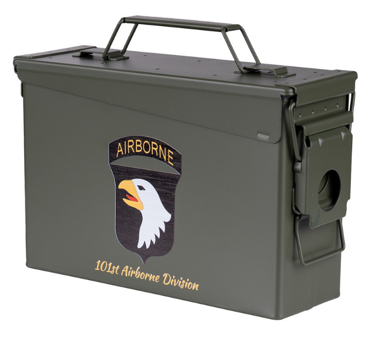 Munitiekist .30 101st Airborne Division groen