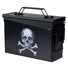 Munitiekist .30 Skull and Bones zwart