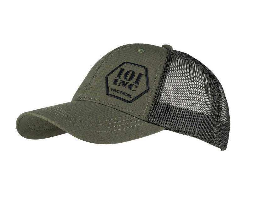 Baseball cap mesh 101 Inc. lite groen