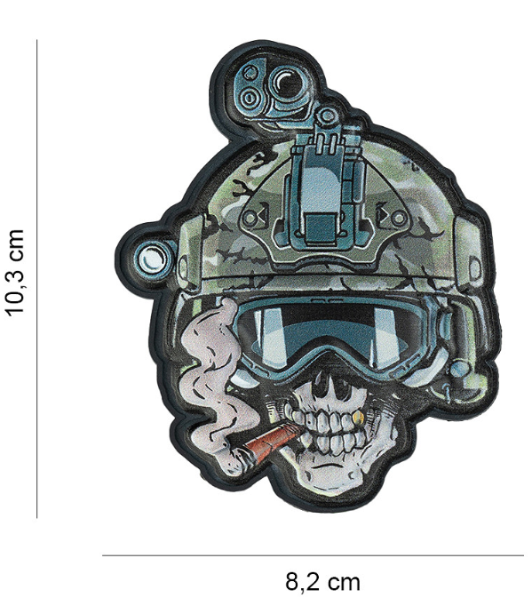 Embleem 3D UV Skull Operator