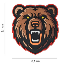 Embleem 3D PVC Grizzly Beer