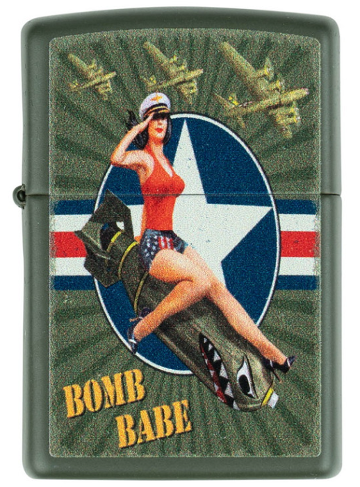 Zippo Pin Up Bomb Babe