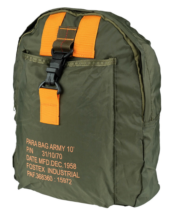 Kinder rugzak parachute groen