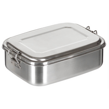 Broodtrommel RVS groot