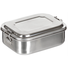 Broodtrommel RVS klein