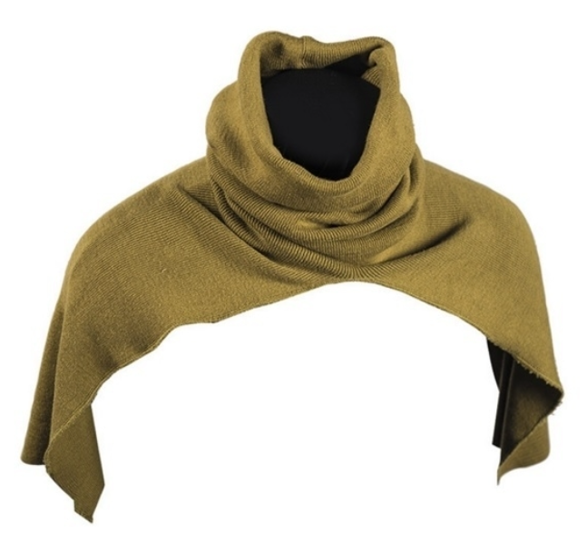 Kol sjaal Defensie khaki/bruin