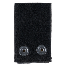 MOLLE embleem adapter klittenband zwart