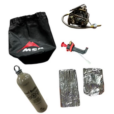 Brander benzine MSR XGK-EX Defensie gebruikt