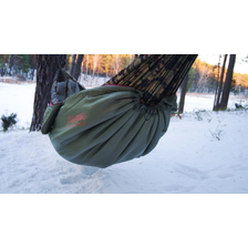 Easy under-quilt Bushmen groen / rood 220 x 130 cm