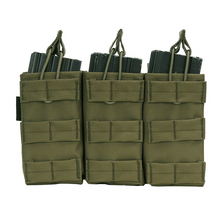 Opbouwtas magazijn M4 3x open groen