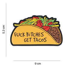 Embleem 3D PVC Fuck Bitches Get Tacos