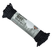 Touw Fosco 4 mm 30 meter zwart