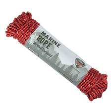 Boottouw Fosco 4 mm 30 meter rood