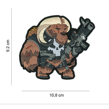 Embleem 3D PVC Punish Ox