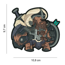 Embleem 3D PVC Viking Ox