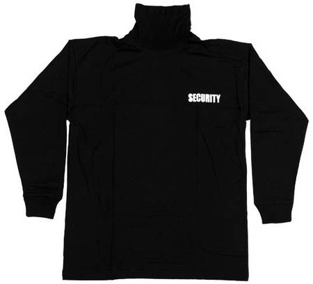 T-Shirt Security lange mouw