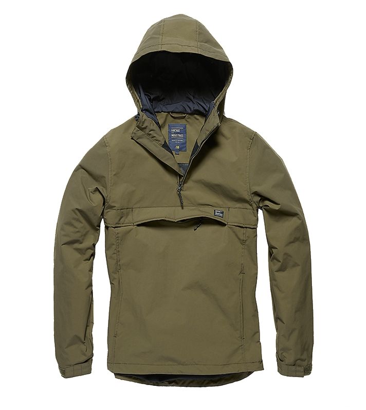 Shooter anorak olijf groen