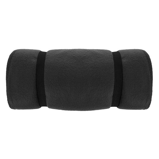 Slaapzak Fleece deken model zwart