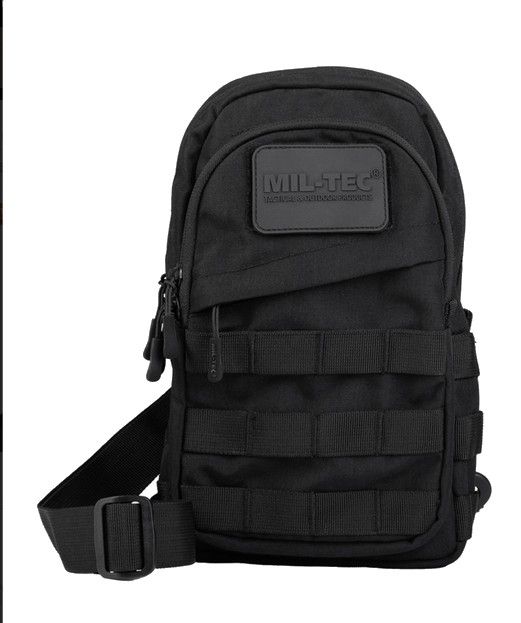 Slingbag 6 liter zwart