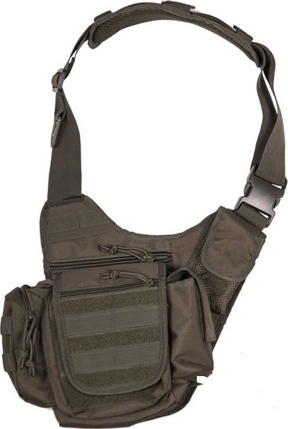 Slingbag Multifunctioneel 5 liter groen 