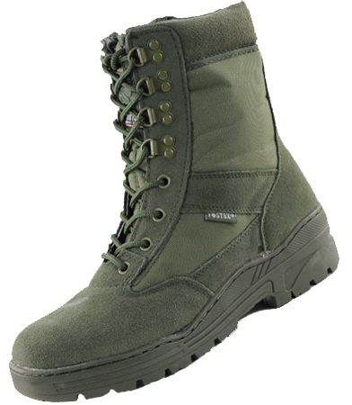 Sniper Boot met rits Fostex groen