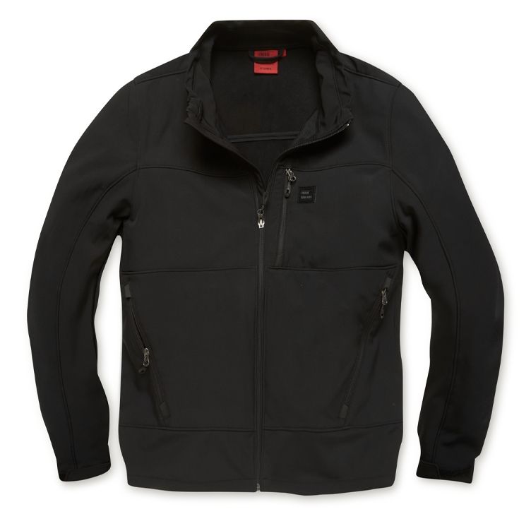 Softshell Renzo zwart