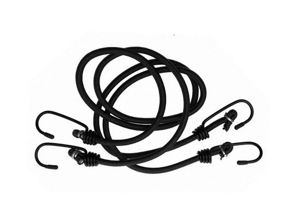 Spin / span elastiek 2 stuks zwart