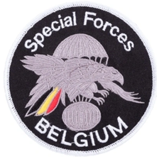 Embleem opstrijkbaar Special Forces België