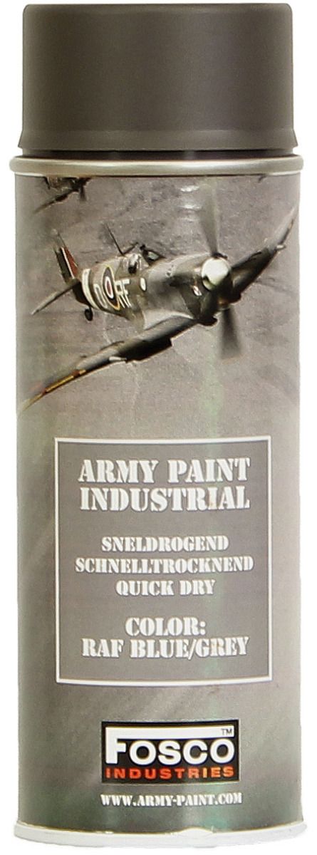 Verf spuitbus 400 ml. grijs, RAF Blue-Grey