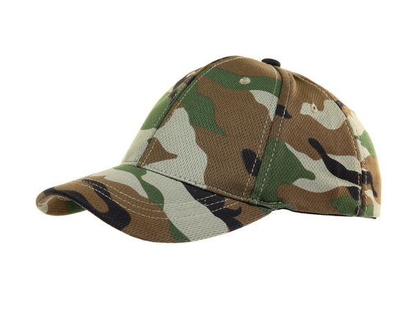 Baseball cap stretch woodland 
