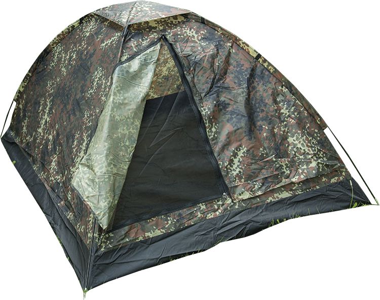 Iglo tent Super 2 twee persoons tent Duitse camo
