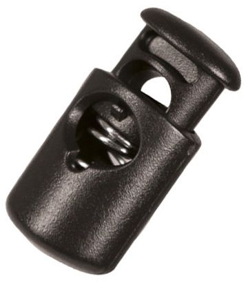 Koordstopper 4 mm 10 stuks zwart