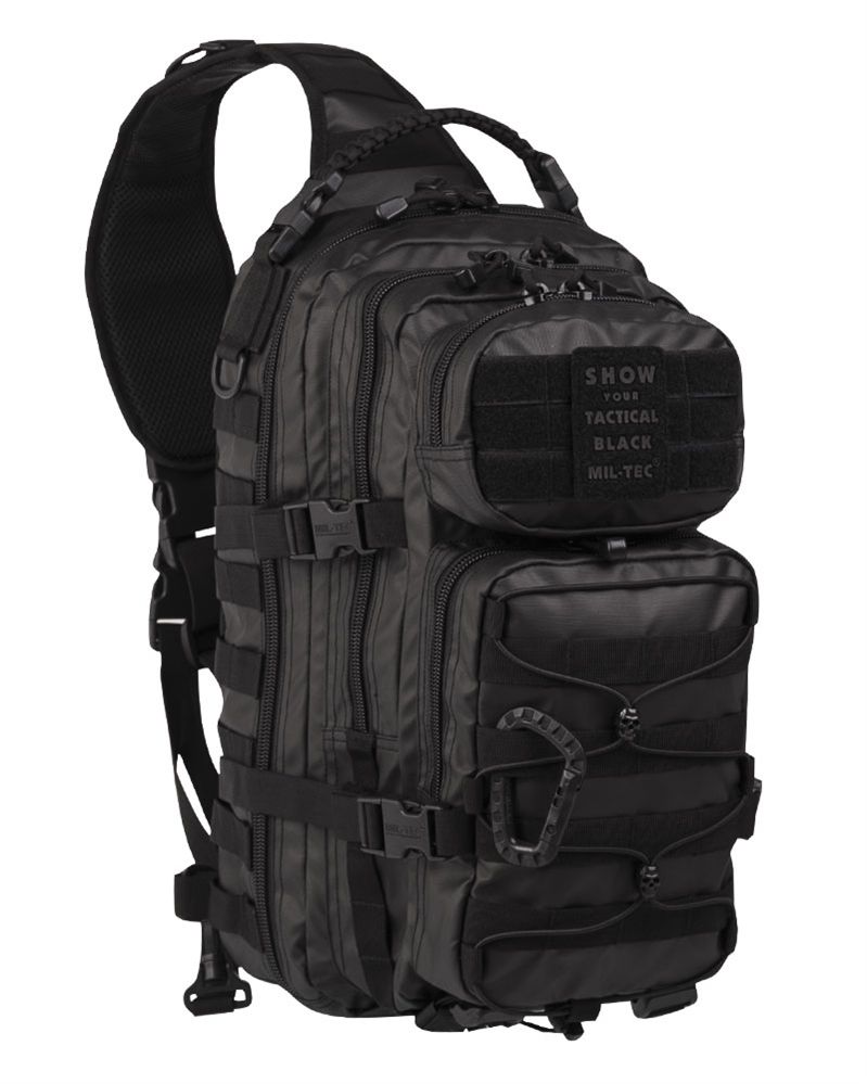 Slingbag Tactical 25 liter zwart