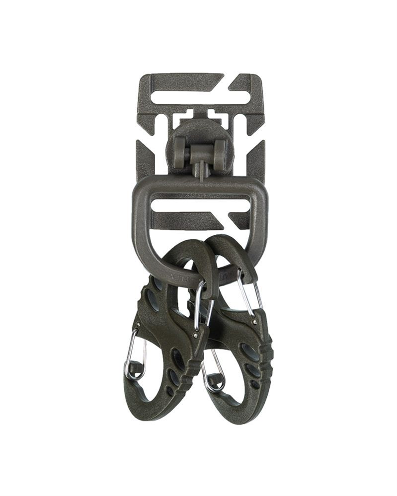 Molle opbouw haken set groen