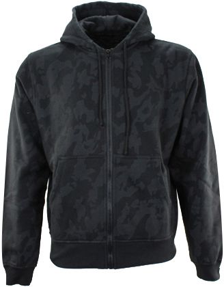 Hoodie Fostex met rits Night camo