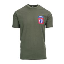 T-shirt 82nd Airborne groen