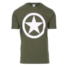 T-shirt Allied Star groen