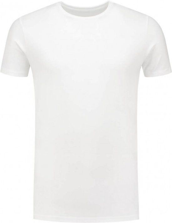 T-shirt Boru bamboe wit