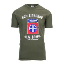 T-shirt U.S. Army 82nd Airborne groen
