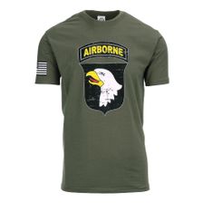 T-shirt USA 101st Airborne groen
