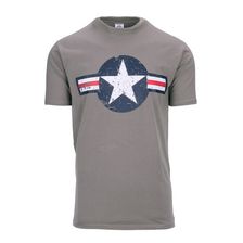 T-shirt US WW2 Air Force grijs