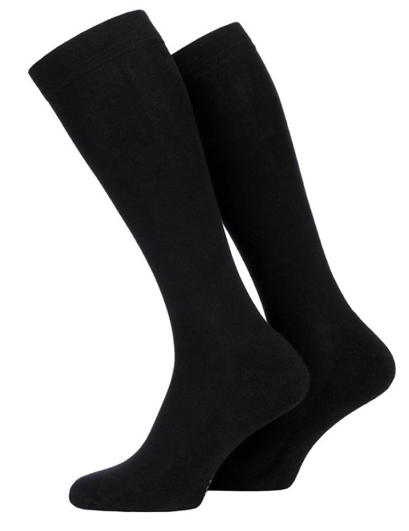 Bamboe sok lang zwart