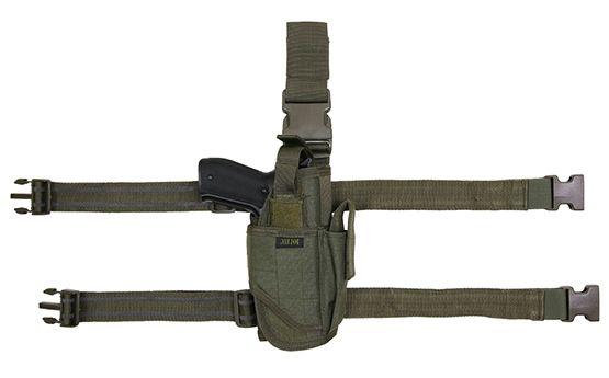Been holster Tactical groen