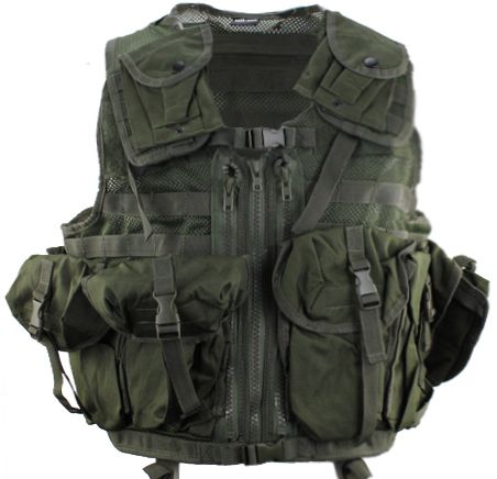 Tactical Combat Vest groen 
